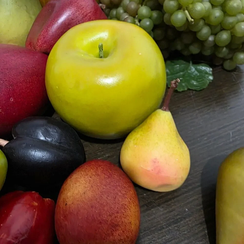 Faux Fruits Collection Realistic Background Display Artificial  Approx 50 pcs